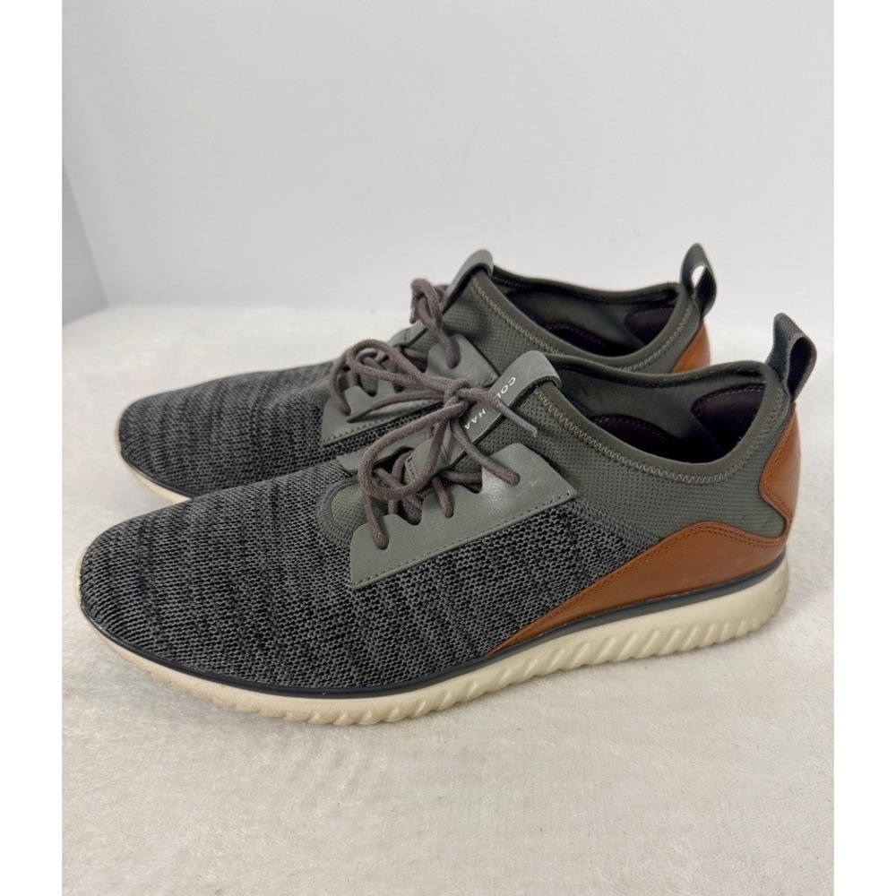 COLE HAAN Men's Grandsport Journey Grey Sneakers Size 11 M - Picture 2 of 8